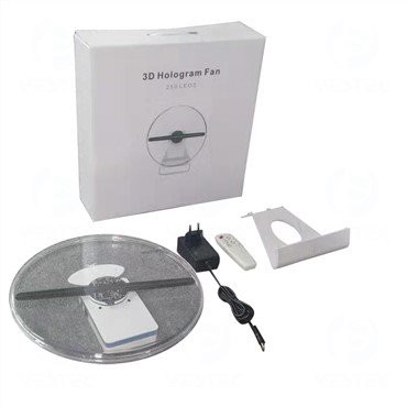 Ventilador de holograma 3D portátil